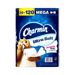Charmin Papel Higiénico Ultra Soft 30 Mega Rollos