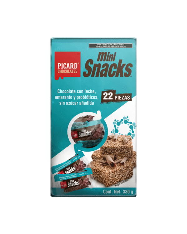 Picard Mini Snacks de Amaranto con Chocolate sin Azúcar 330 g