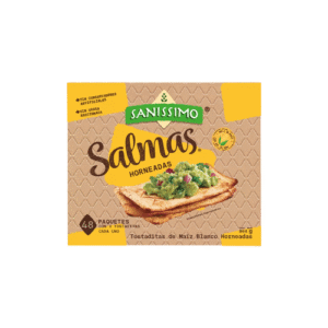 Sanissimo Salmas Tostadas de Maíz Horneadas 48 pzas de 18 g