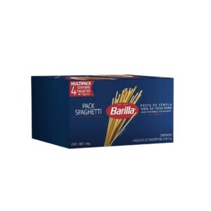 Barilla Spaguetti No. 5 4 pzas de 1 kg