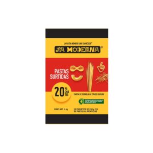 La Moderna Pastas Surtidas 20 pzas de 200 gr