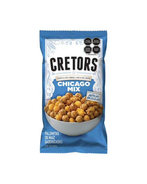 G.H Cretors Palomitas de Maíz Sabor Caramelo y Queso Chicago Mix 737 g