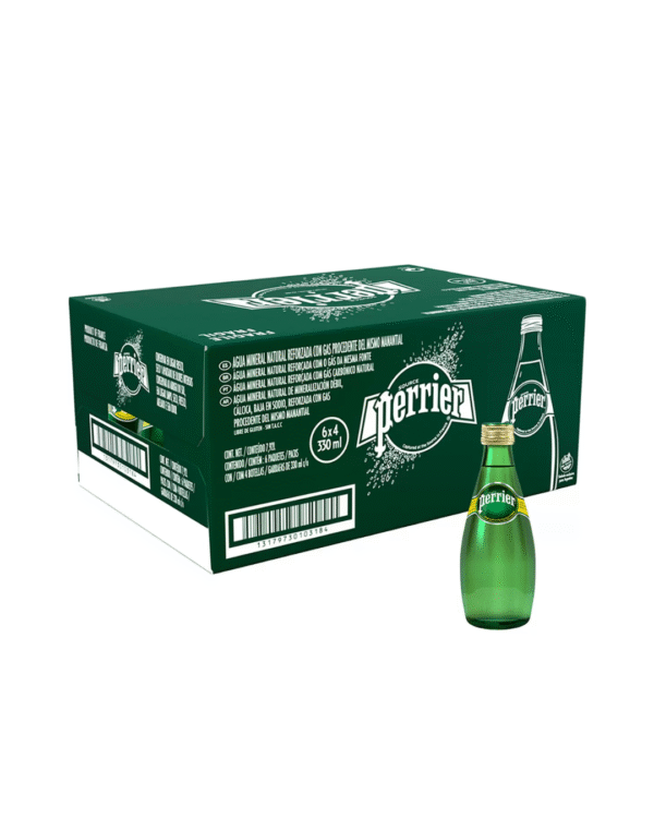 Perrier Agua Mineral 24 pzs de 330 ml