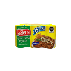 La Sierra Frijoles Bayos Refritos 6 pzas de 580 g